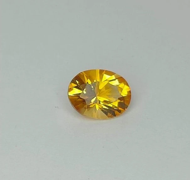 2.34ct Natural Fancy Oval Cut Citrine Loose Gemstone — view 2